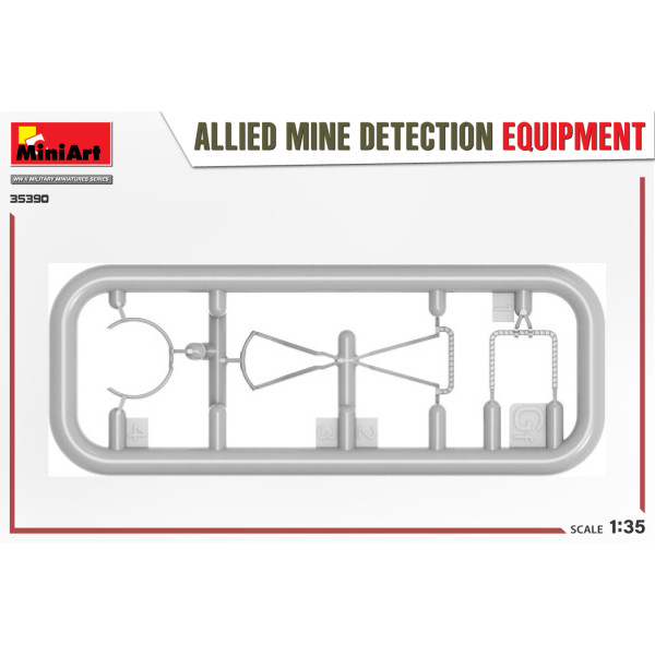 ALLIED MINE DETECTION EQUIPMENT 1/35 MiniArt 35390