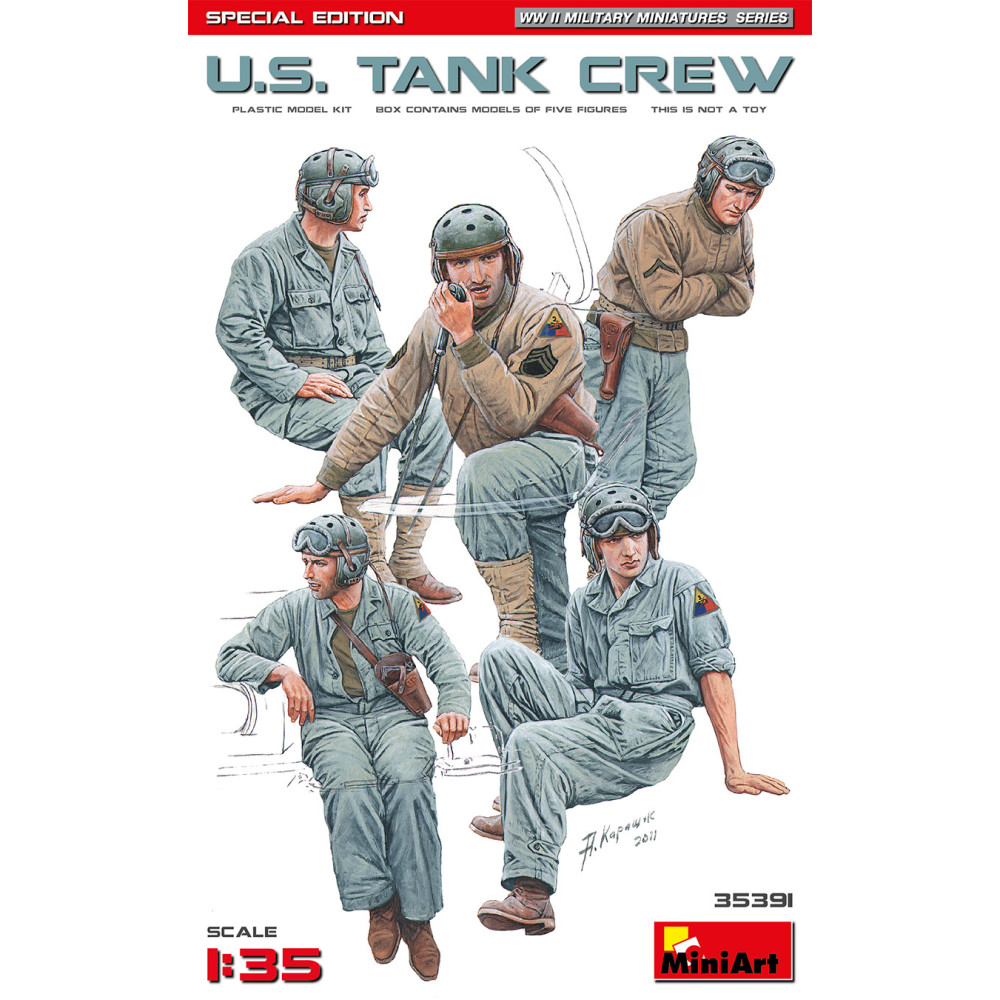 Екіпаж танка США. Спеціальне видання 1/35 MiniArt 35391