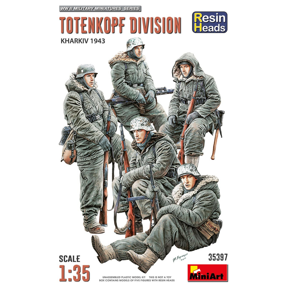 Дивізія Тотенкопф. Харків 1943. (Смоляні голови) 1/35 MiniArt 35397