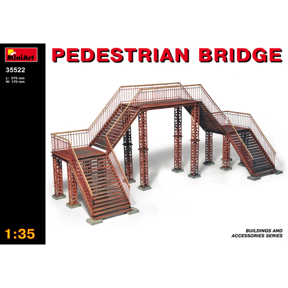 Pedestrian Bridge 1/35 MiniArt 35522