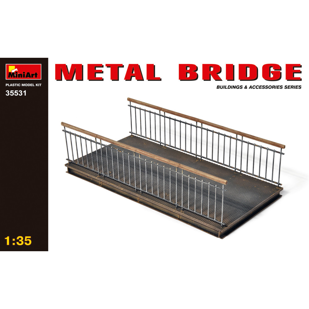 Metal bridge 1/35 MiniArt 35531