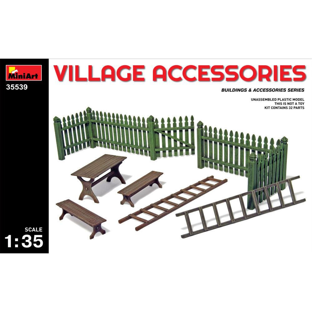Village Accessories 1/35 MiniArt 35539