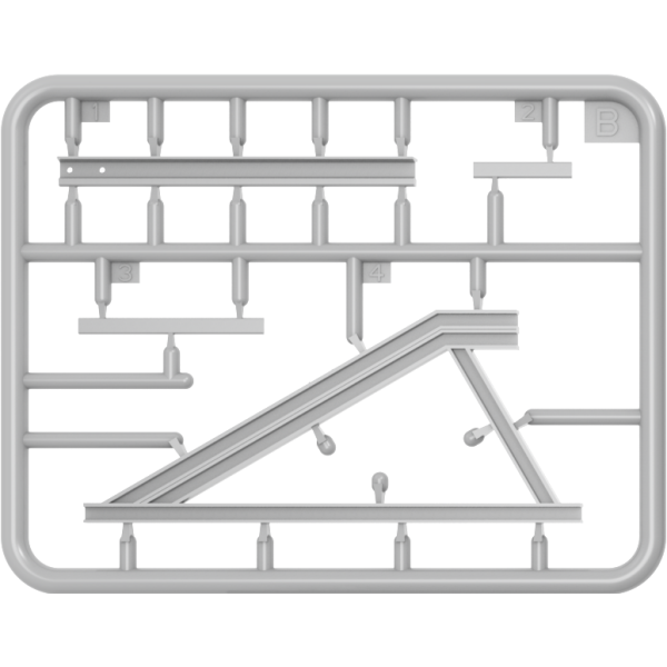 Railway Track & Dead end (Eur.gauge) 1/35 MiniArt 35568