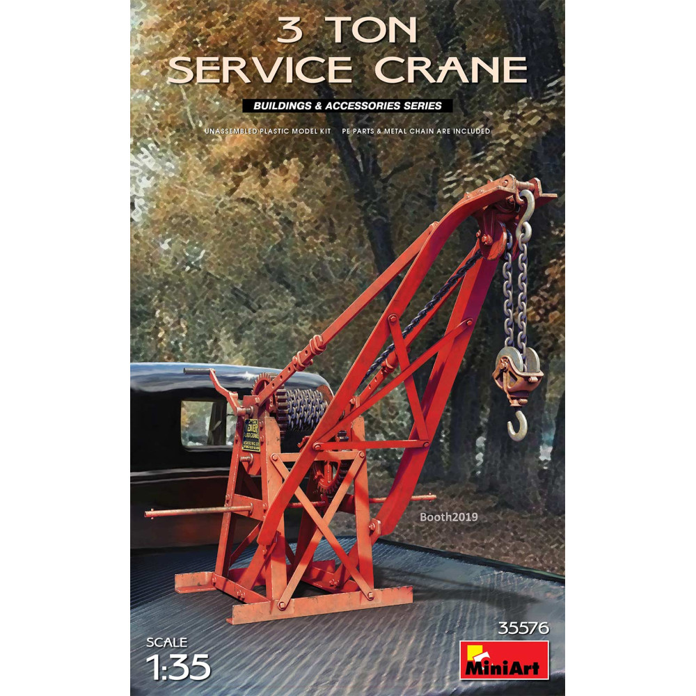 3 Ton Service Crane  1/35 MiniArt 35576