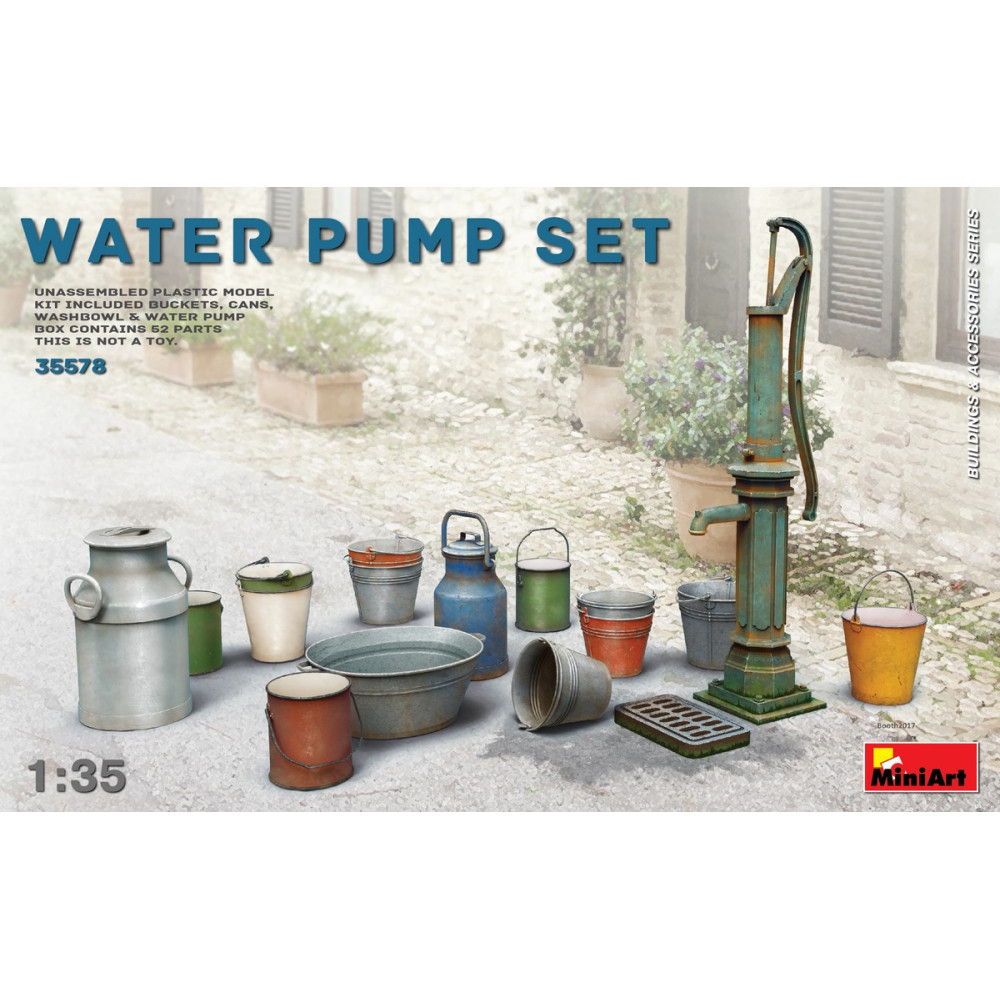 Water pump set 1/35 MiniArt 35578