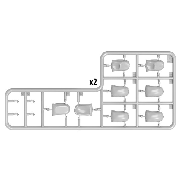 Concrete mixer set 1/35 MiniArt 35593