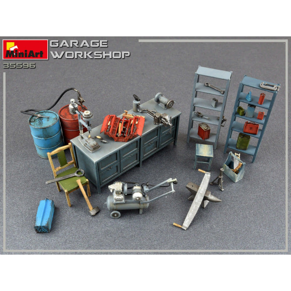 Гаражна Майстерня 1/35 MiniArt 35596