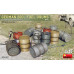 200 Liter Fuel Drum Set   1/35 MiniArt 35597