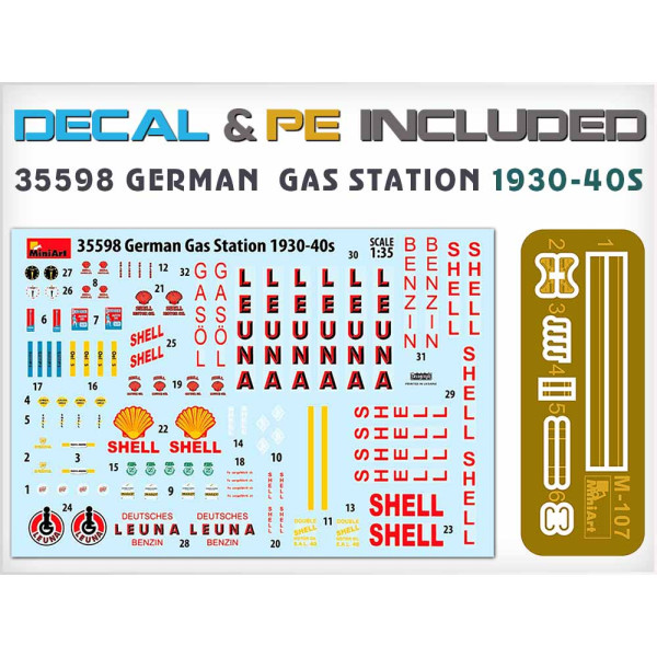 Німецька Заправна Станція 1930-40г 1/35 MiniArt 35598