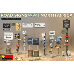 Road signs WW2 North AFRICA 1/35 MiniArt 35604