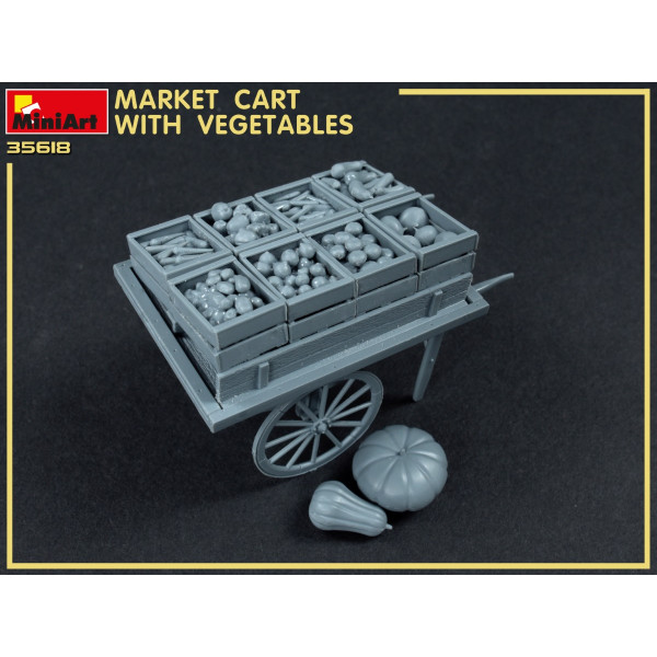 Ринковий візок з овочами 1/35 MiniArt 35623