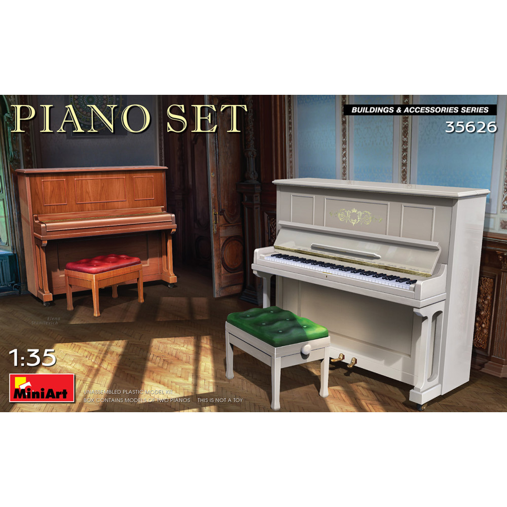 PIANO SET 1/35 MiniArt 35626