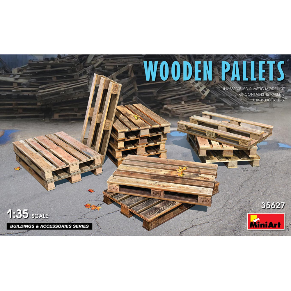 Wooden Pallets 1/35 MiniArt 35627