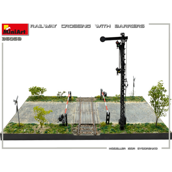 Залізничний переїзд 1/35 MiniArt 36059