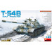 T-54Б Радянський середній танк раннього випуску. Набір з повним інтер'єром  1/35 MiniArt 37011