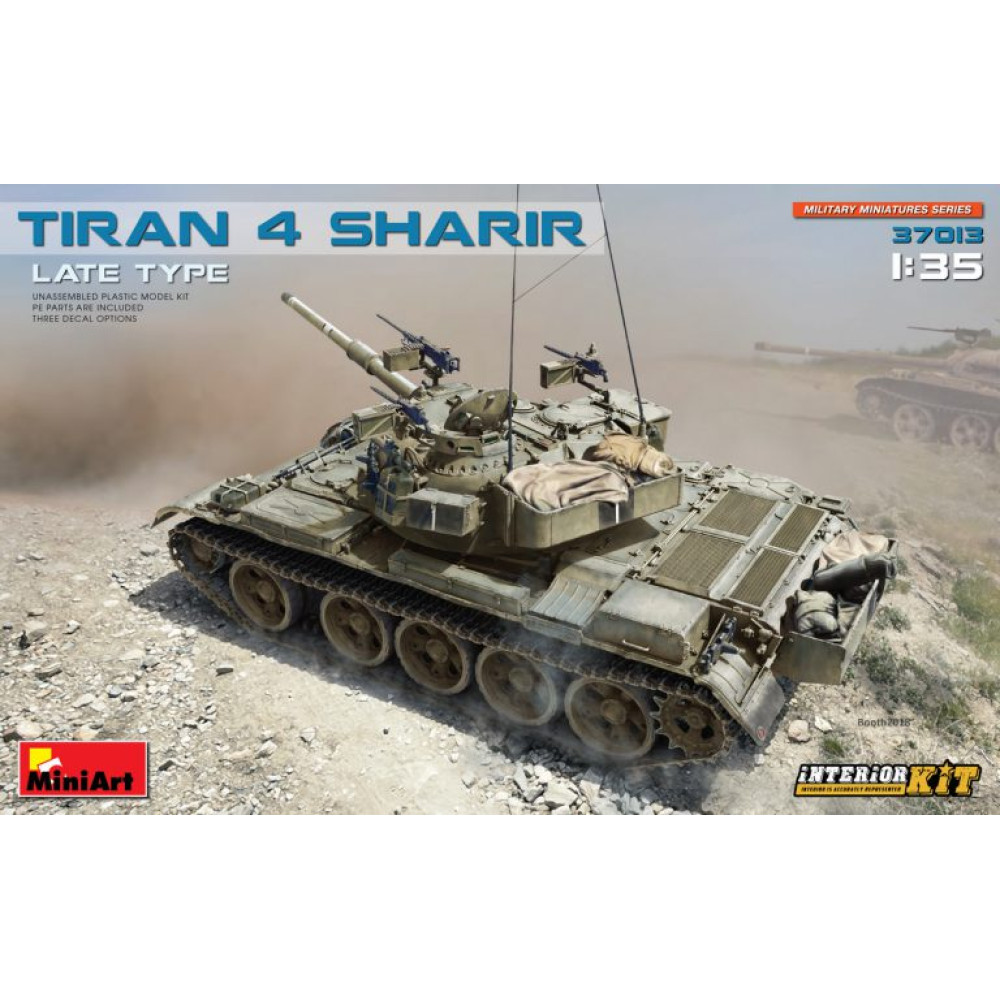 TIRAN 4 SHARIR пізнього типу. З інтер'єром 1/35 MiniArt 37013