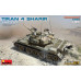 TIRAN 4 SHARIR пізнього типу. З інтер'єром 1/35 MiniArt 37013