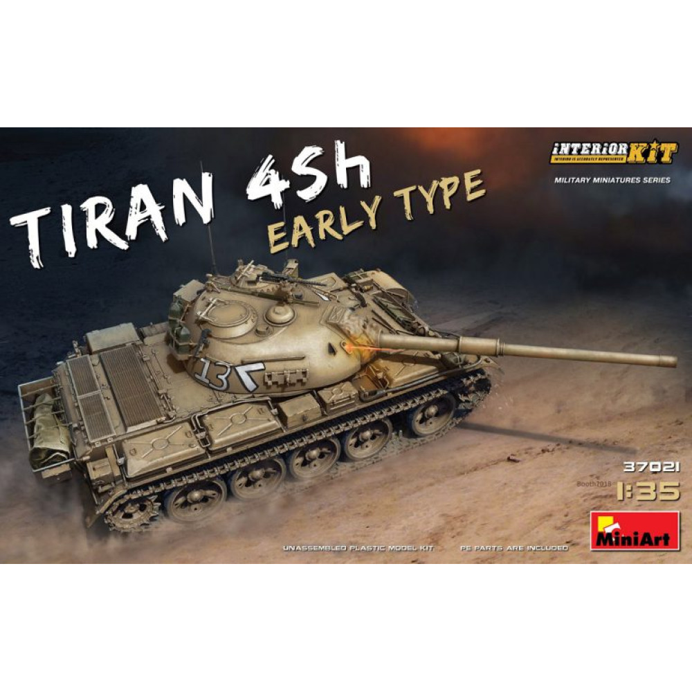 ТИРАН 4 Sh раннього типу з інтер'єром 1/35 MiniArt 37021 ТИРАН 4 Sh раннього типу з інтер'єром 1/35 MiniArt 37021