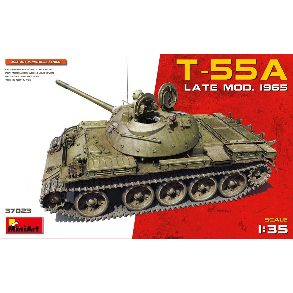 Т-55А пізніх модифікацій 1965 р 1/35 MiniArt 37023