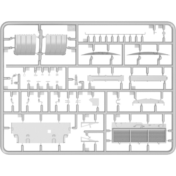 Модель Танка ТИРАН 4 пізнього типу. з інтер'єром 1/35 MiniArt 37029