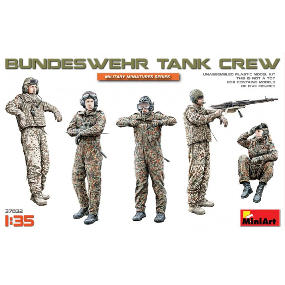 Bundeswehr tank crew  1/35 MiniArt 37032