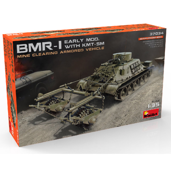 Броньована машина БМР-1 ранніх випусків з КМТ-5М 1/35 MiniArt 37034