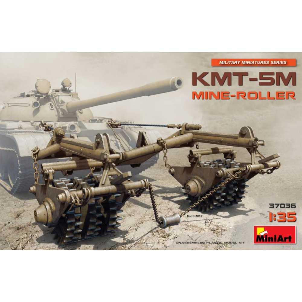 Колійний Мінний Трал КМТ-5М  1/35 MiniArt 37036
