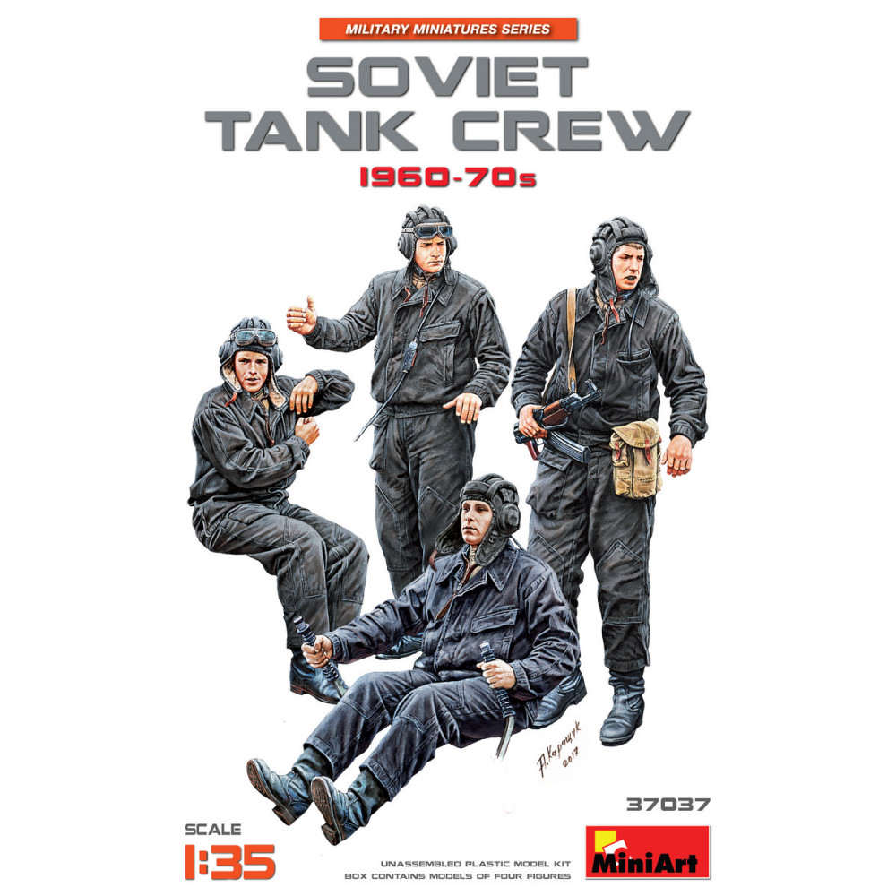 Радянський танковий екіпаж 1960-70 р  1/35 MiniArt 37037