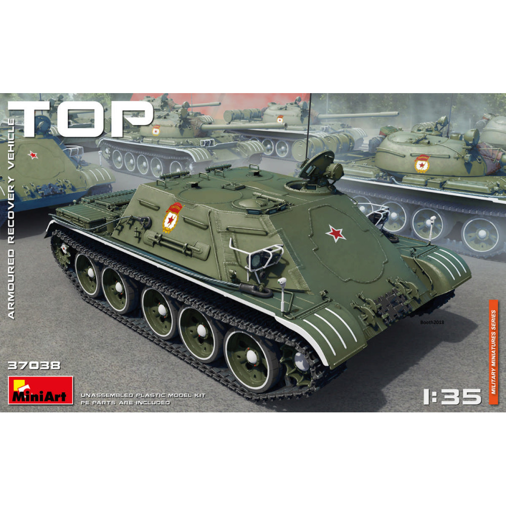 "ТОП" броньовані ремонтно-евакуаційна машина 1/35 MiniArt 37038