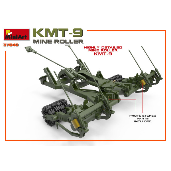 Колійний мінний трал КМТ-9 MiniArt 37040