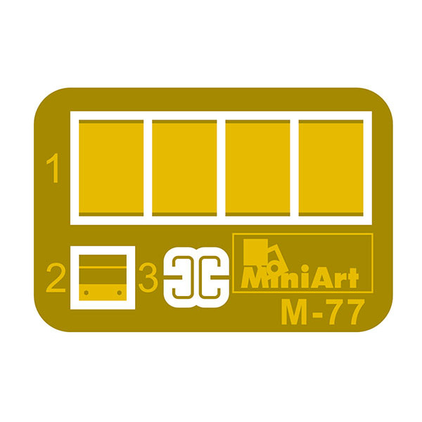 Колійний мінний трал КМТ-9 MiniArt 37040