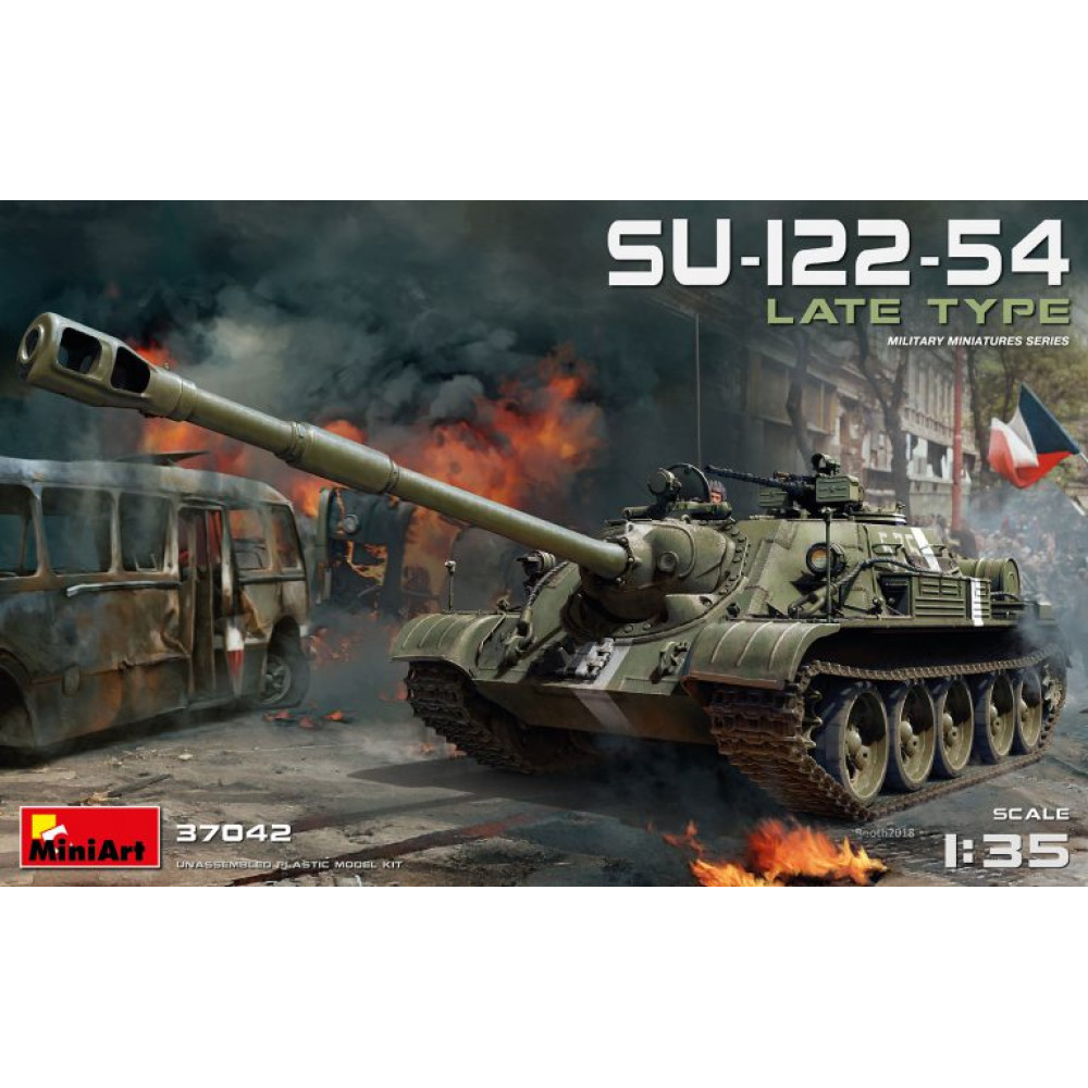 СУ-122-54 пізнього типу 1/35 MiniArt 37042 СУ-122-54 пізнього типу 1/35 MiniArt 37042