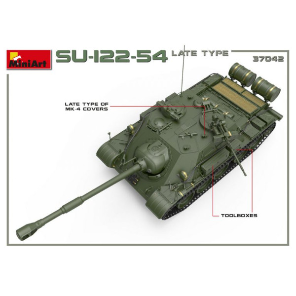 СУ-122-54 пізнього типу 1/35 MiniArt 37042