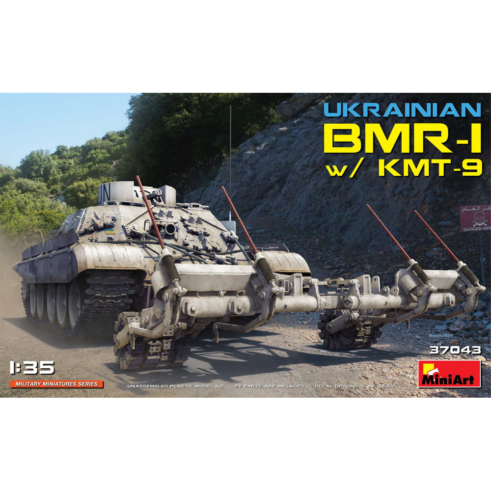 Український БМР-1 з КМТ-9 1/35 MiniArt 37043