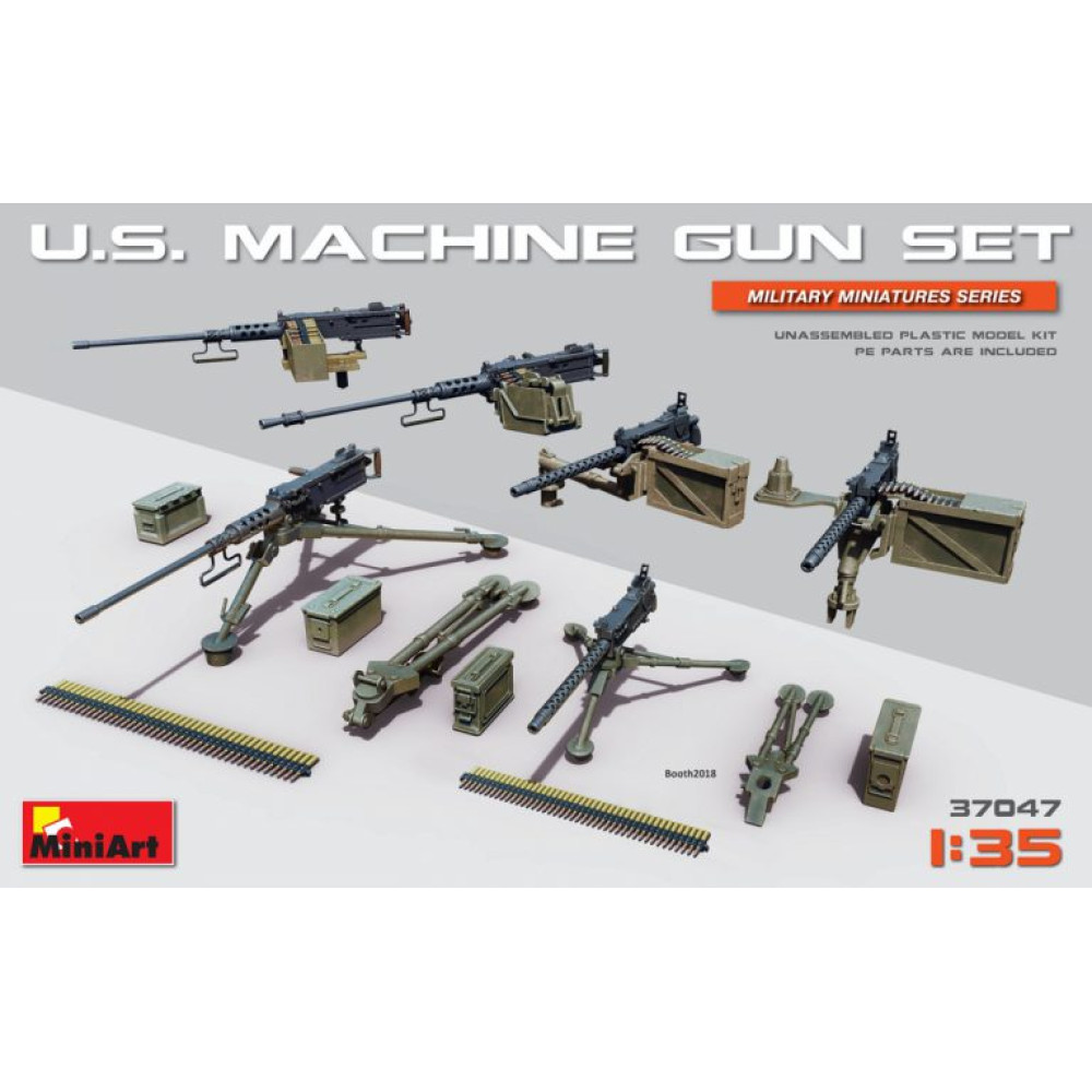 U.S. MACHINE GUN SET 1/35 MiniArt 37047