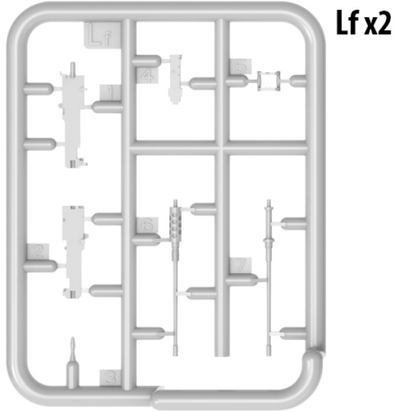 U.S. MACHINE GUN SET 1/35 MiniArt 37047