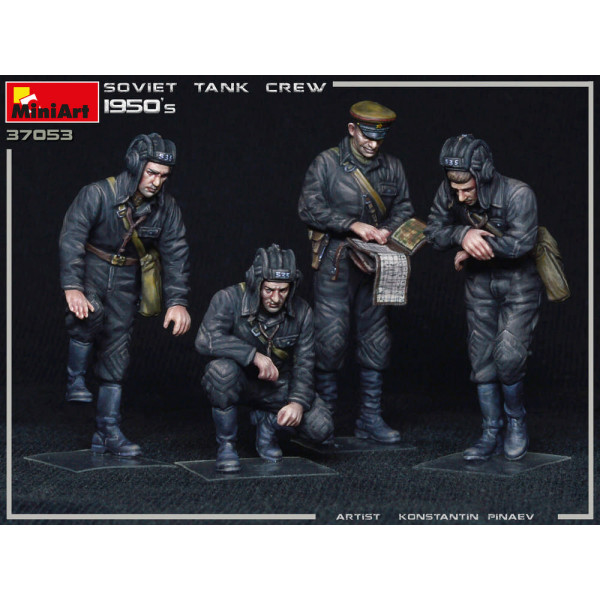Радянський Танковий Екіпаж 1950 роки 1/35 MiniArt 37053