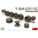 Набір танковий каток T-54, (Ранніх Модифікацій)  1/35 MiniArt 37054