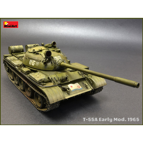 Модель танка Т-55А ранніх випусків. 1965р. 1/35 MiniArt 37057