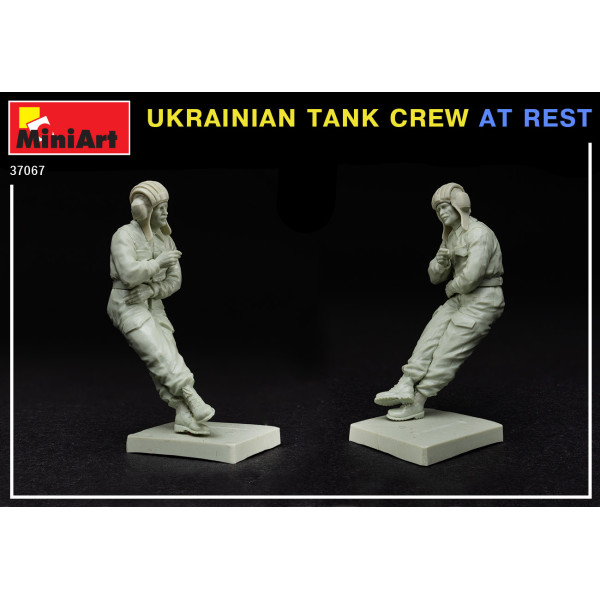 Український танковий екіпаж на відпочинку 1/35 Miniart 37067