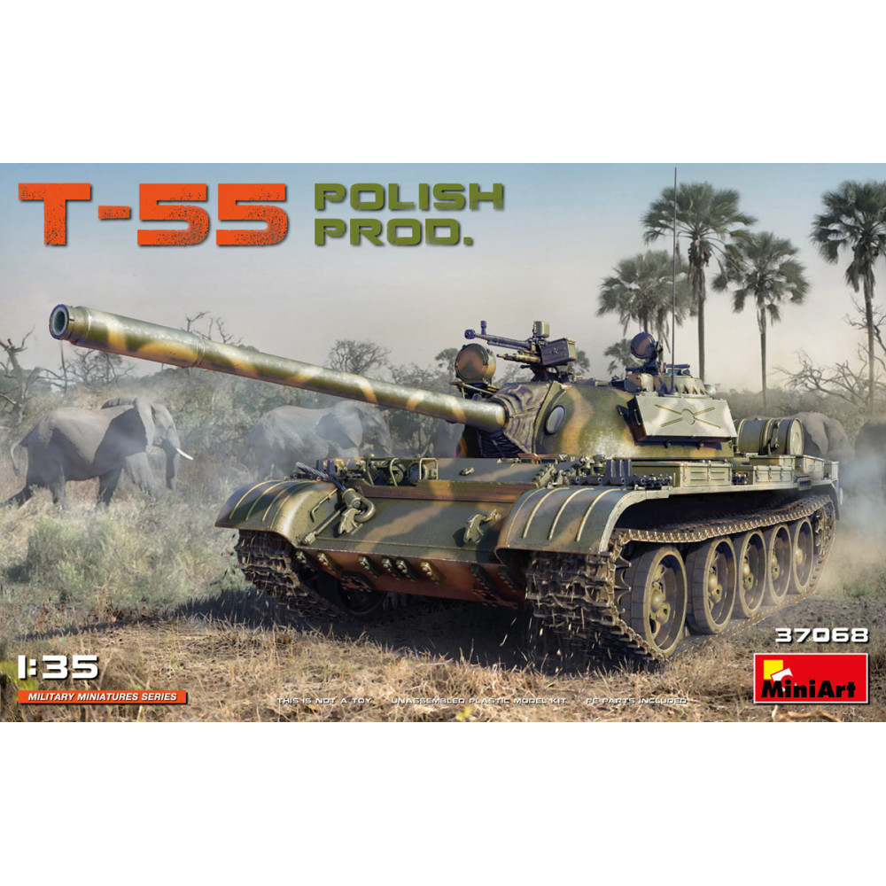 Т-55 Польського виробництва 1/35 MiniArt 37068