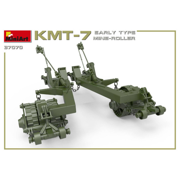 Колійний Мінний Трал КМТ-7 Раннього Типу MiniArt 37070