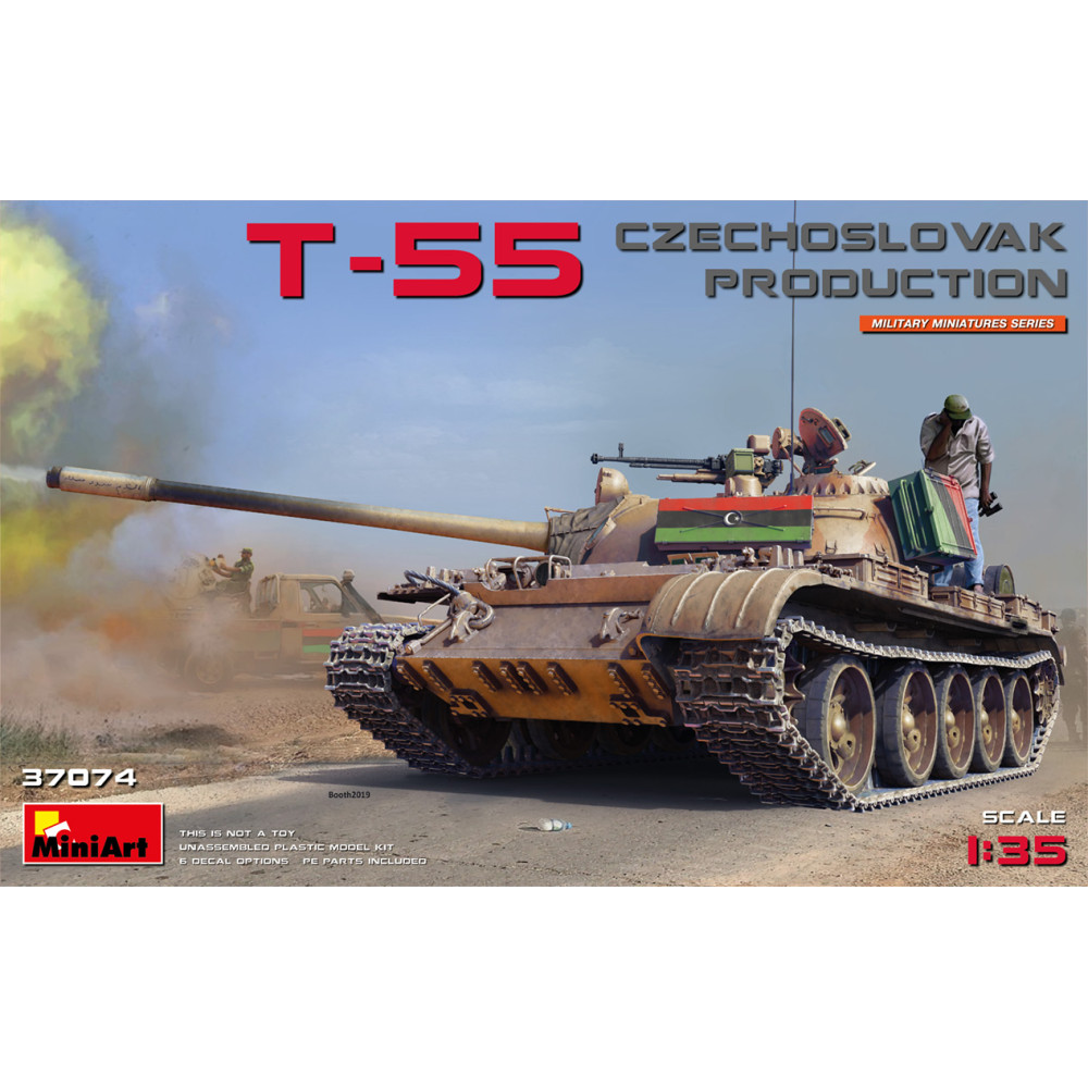 Т-55 Чехословацького Виробництва 1/35 MiniArt 37074