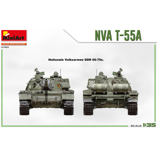 Середній танк NVA Т-55А 1/35 MiniArt 37083