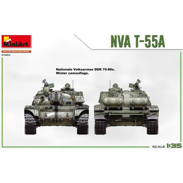Середній танк NVA Т-55А 1/35 MiniArt 37083