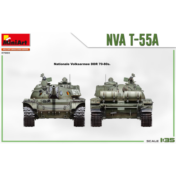 Середній танк NVA Т-55А 1/35 MiniArt 37083