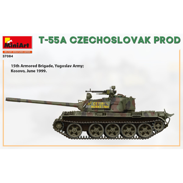 T-55A Чехословацького Виробництва 1/35 MiniArt 37084