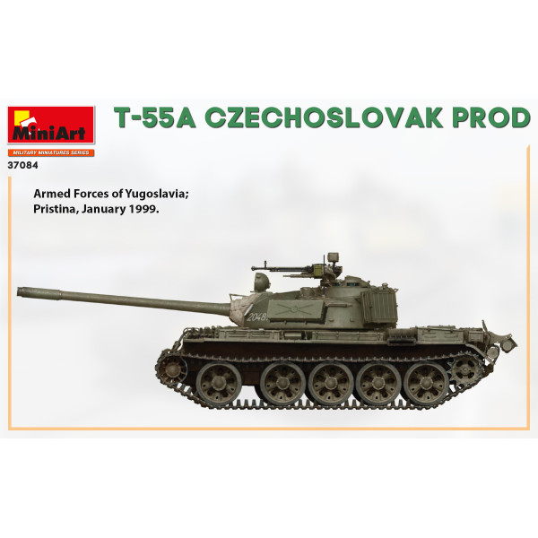 T-55A Чехословацького Виробництва 1/35 MiniArt 37084