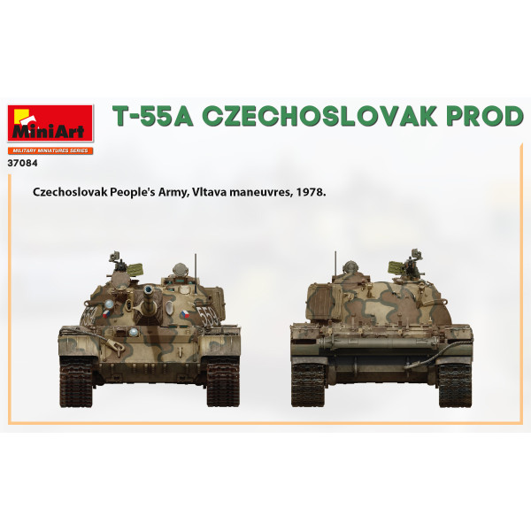 T-55A Чехословацького Виробництва 1/35 MiniArt 37084