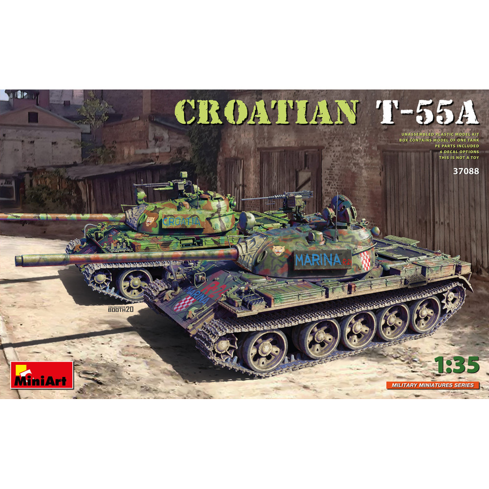 CROATIAN T-55A 1/35 MiniArt 37088